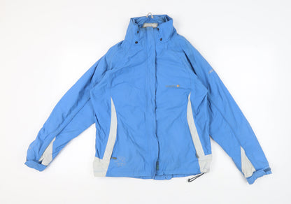 Mens UK Size L Regatta Blue Windbreaker Coat