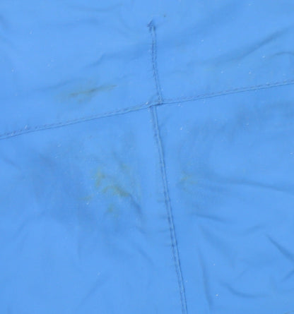 Mens UK Size L Regatta Blue Windbreaker Coat