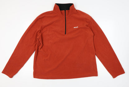 Mens UK Size 2XL Regatta Great Outdoors Orange Pullover Sweatshirt