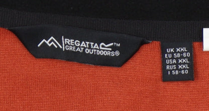 Mens UK Size 2XL Regatta Great Outdoors Orange Pullover Sweatshirt