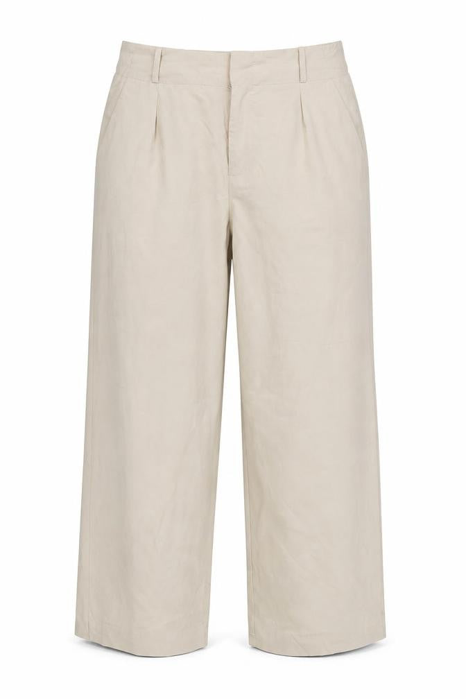 Womens UK Size 16 Bershka  Casual Beige Trousers