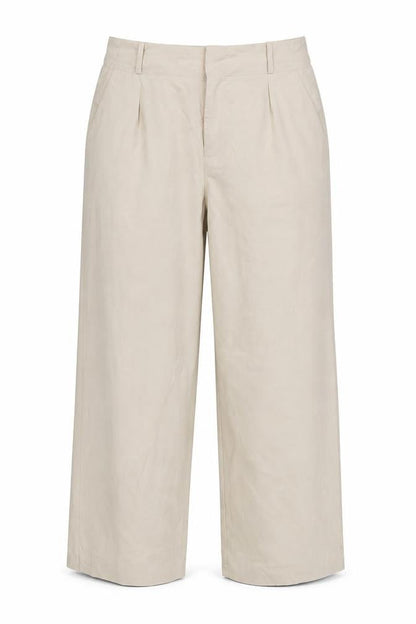 Womens UK Size 16 Bershka  Casual Beige Trousers