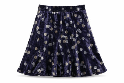 Monsoon Girls Multicoloured Polka Dot Skirt 8-10 Years