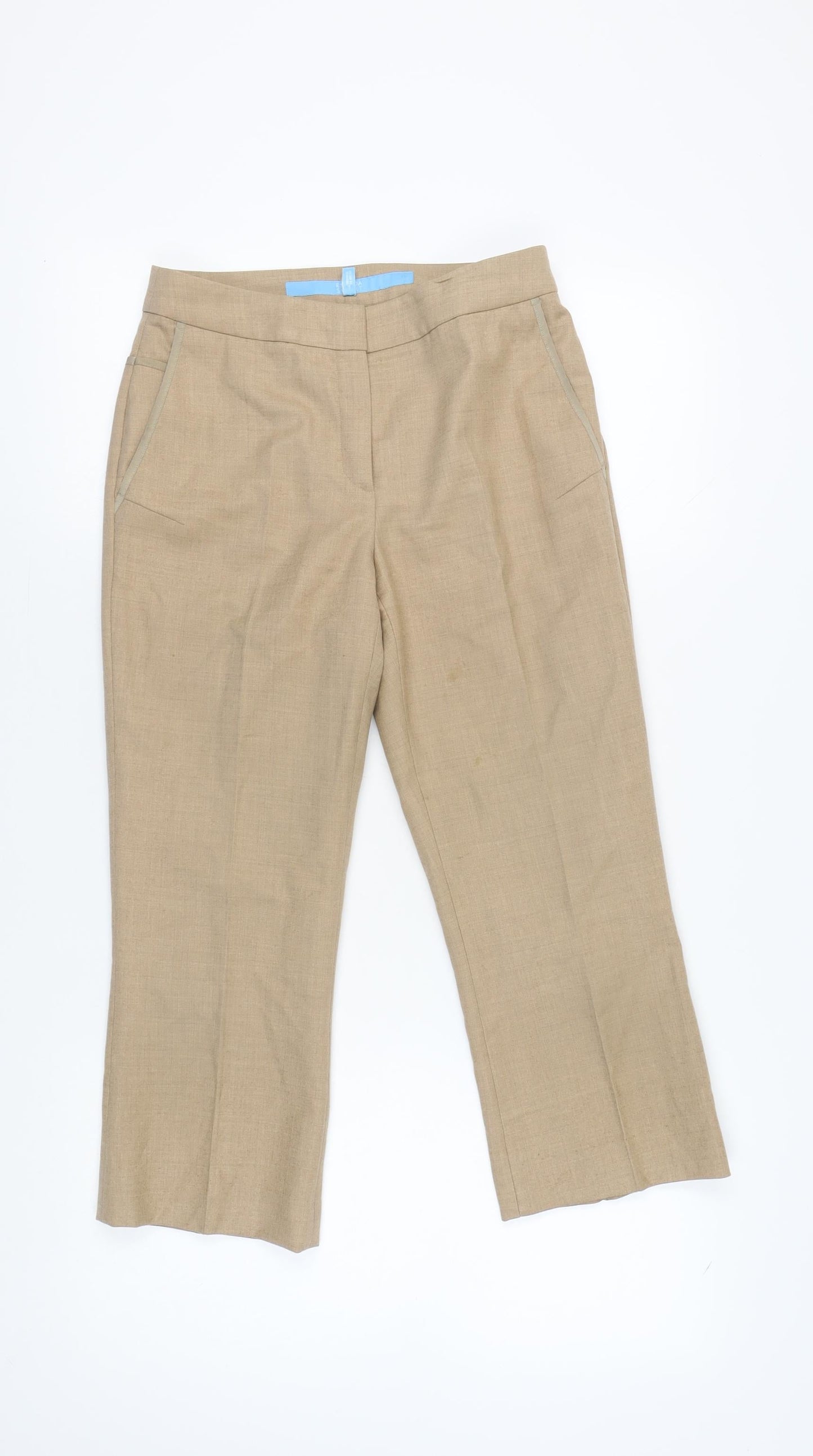 Escada Sport Women's Beige Trousers Size 6