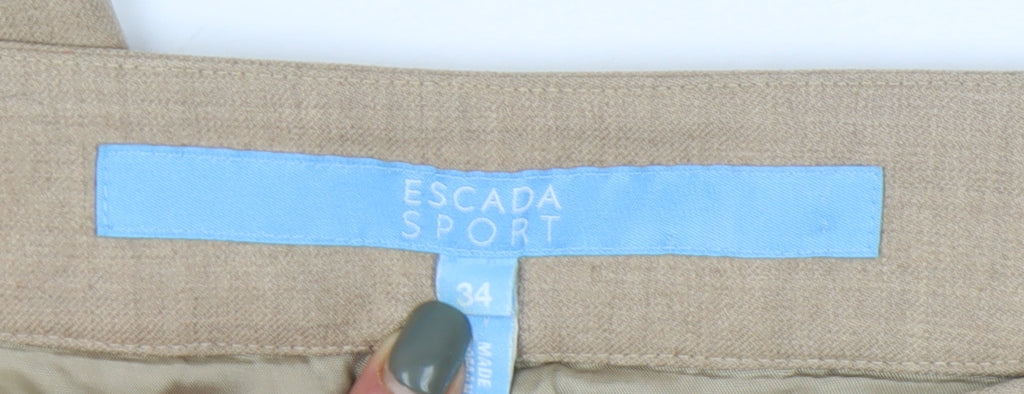 Escada Sport Women's Beige Trousers Size 6