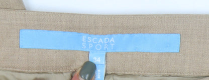 Escada Sport Women's Beige Trousers Size 6