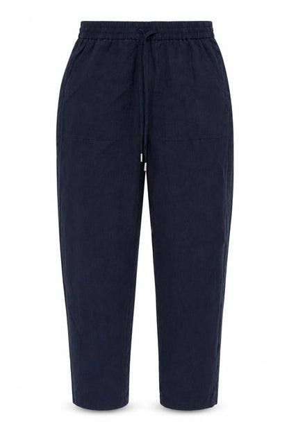 Womens UK Size 10 Marks and Spencer Relaxed Fit Casual Blue Trousers
