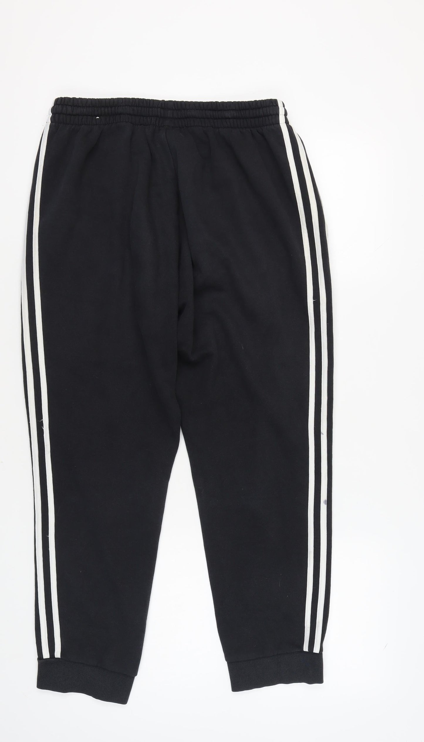 Adidas Men's Black Joggers, Size L, Sports Casual