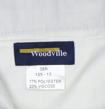 Woodville Men's Green Trousers, 38R, Straight Leg