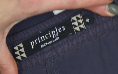 Principles Women’s Blue Jogger Trousers Size 18