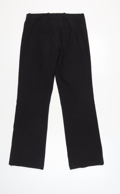Womens UK Size 10 H&M   Black Trousers