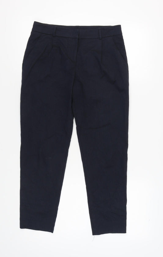 Benetton Womens Blue Trousers Size 10