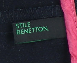 Womens UK Size 10 Benetton   Blue Trousers