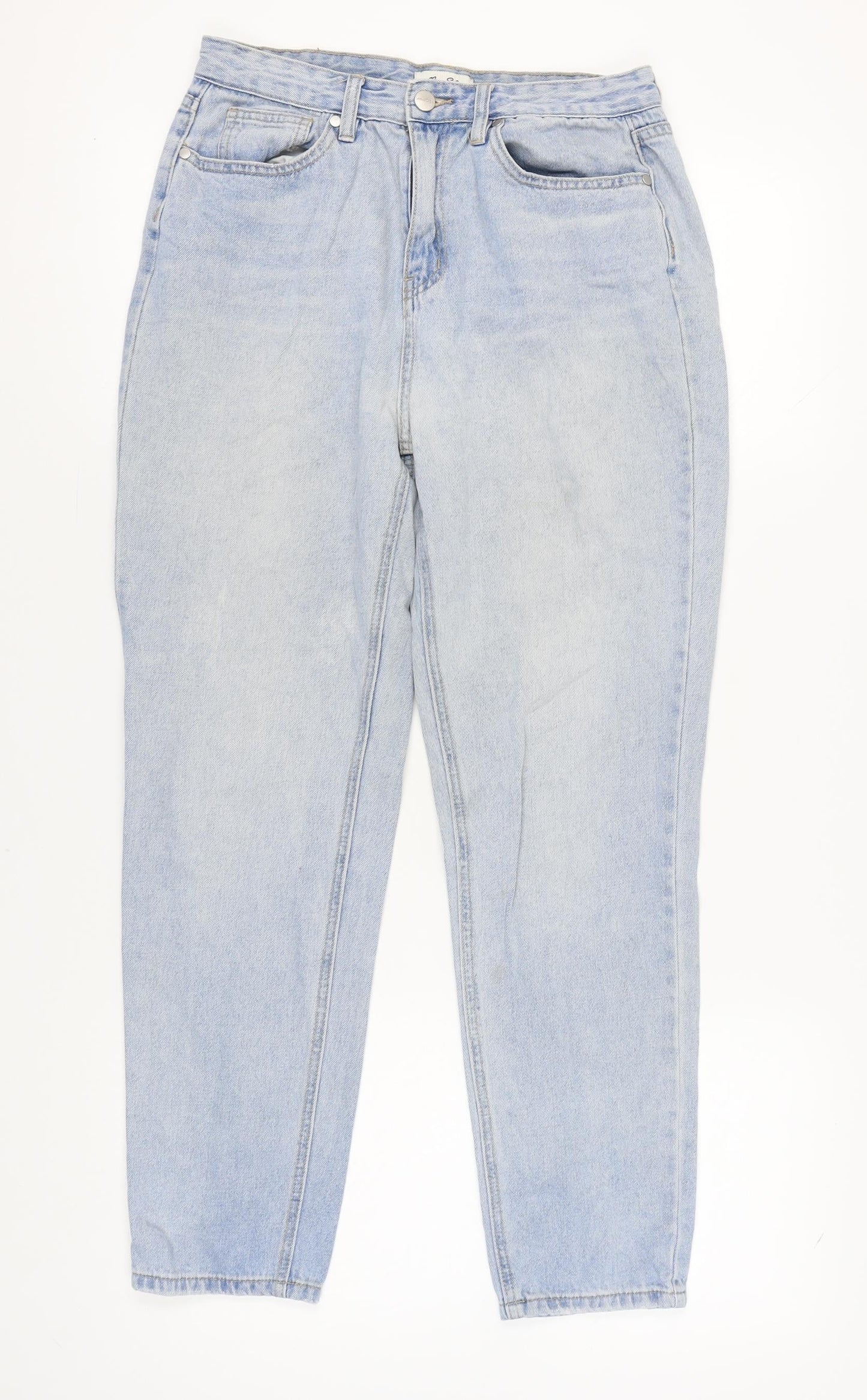 Miss Shop Women's Blue Mom Jeans Size 12