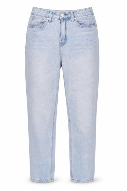 Miss Shop Women's Blue Mom Jeans Size 12