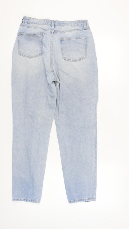 Miss Shop Women's Blue Mom Jeans Size 12