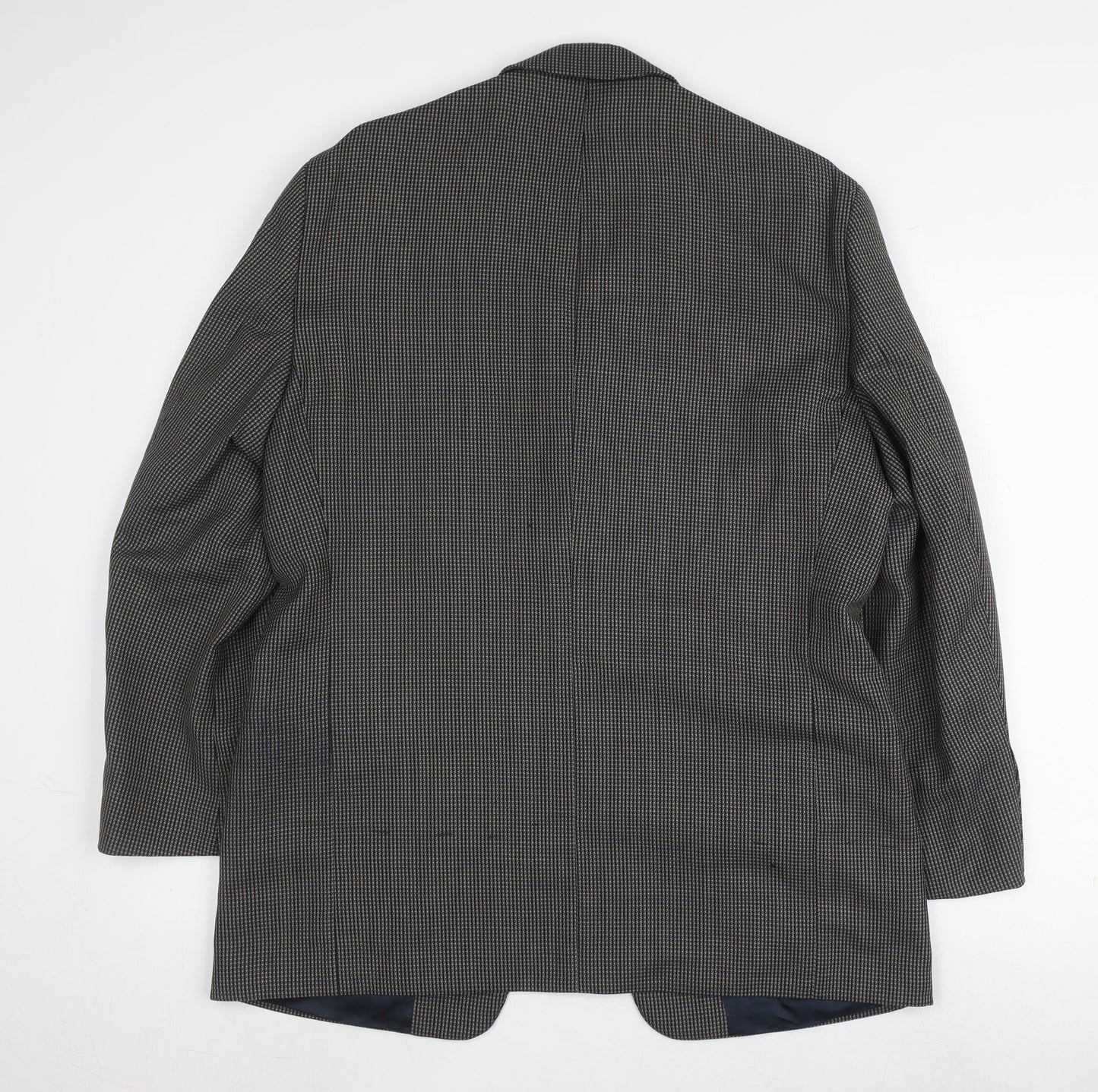 Mens UK Size 38 Van Gils Regular Grey Suit Jacket