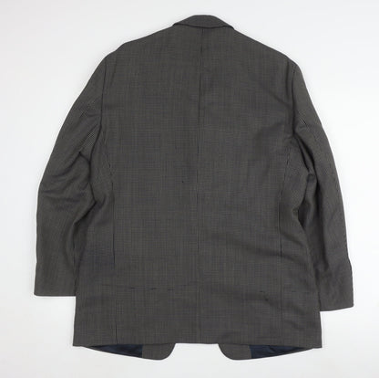 Mens UK Size 38 Van Gils Regular Grey Suit Jacket