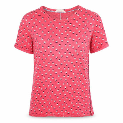 Womens UK Size 8 White Stuff Pink Basic T-Shirt