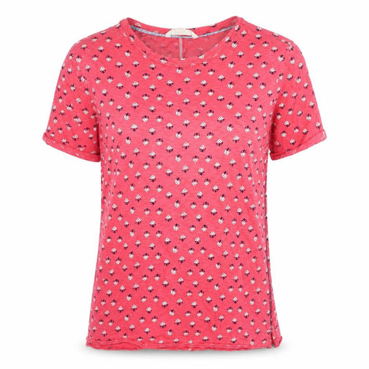 Womens UK Size 8 White Stuff Pink Basic T-Shirt