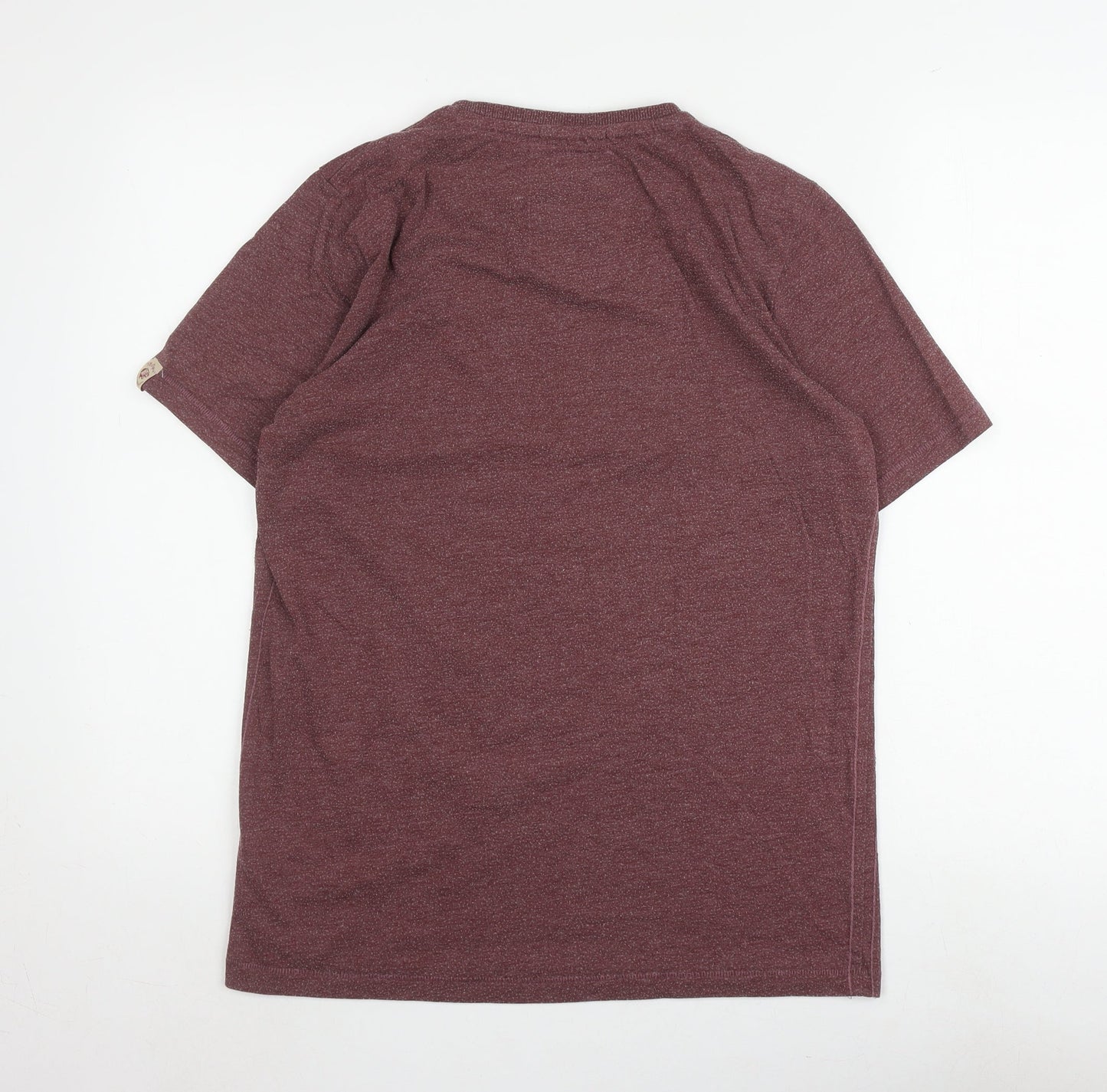 Tokyo Laundry Men’s Burgundy V-Neck T-Shirt M