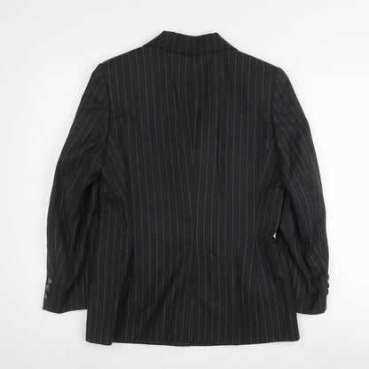 Austin Reed Women's Black Pinstripe Blazer Size 10