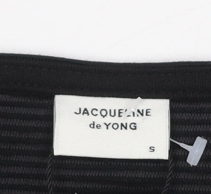 Jacqueline de Yong Women's Black Long Sleeve Blouse S