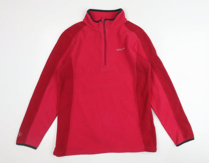 Gelert Women's Red Pullover Sweatshirt Size 10