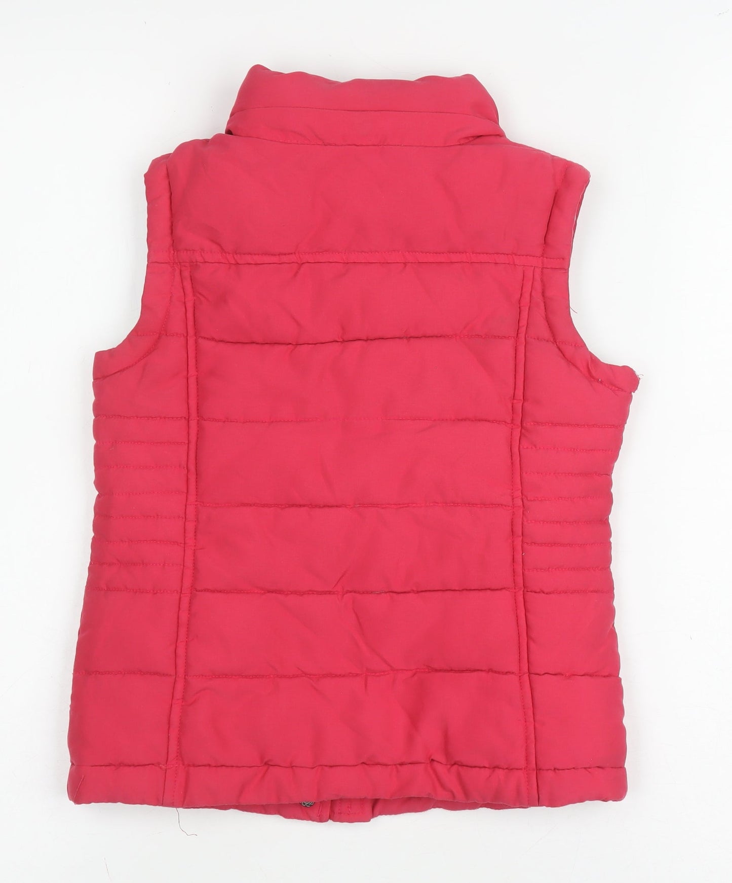 Peter Storm Girls Red Sleeveless Jacket 7-8 Years