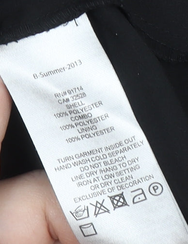 Armani Exchange Women's Black Sheath Dress Size 4