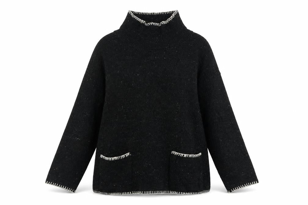 Womens UK Size 10 Amari Black  Jumper