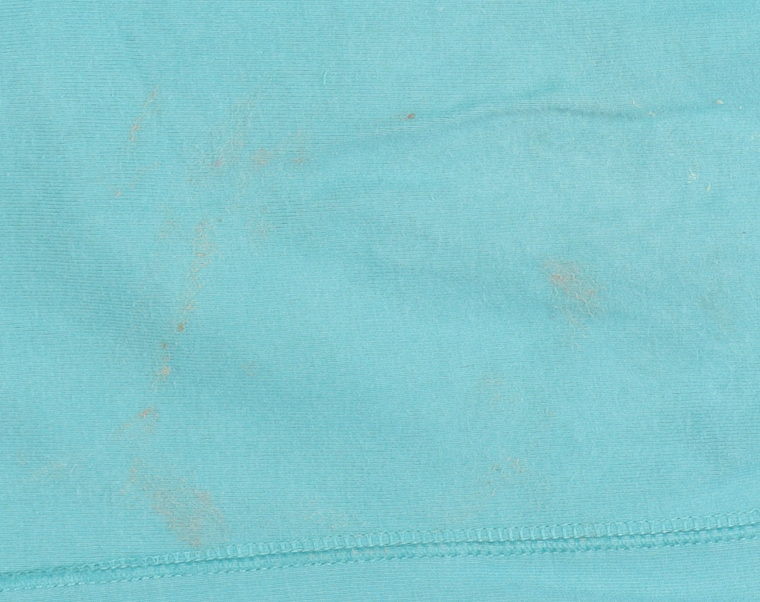 Nike Women's XS Blue Jogger Trousers, Pink Elastic Waist