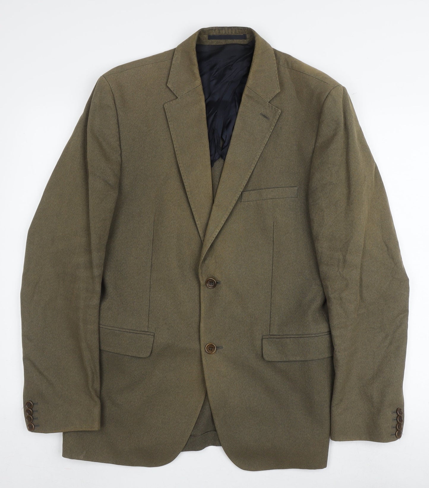 Dockers Men's Green Wool Blazer, M, Regular Fit