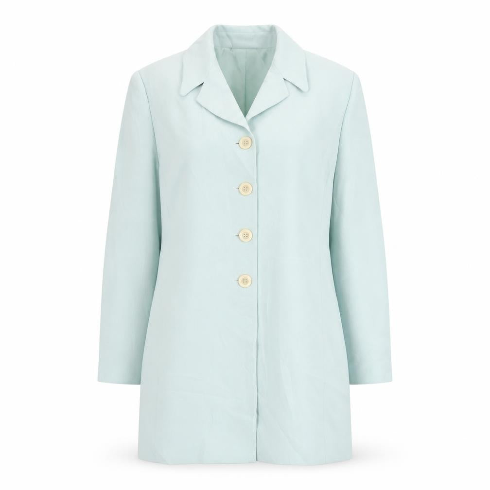 Womens UK Size 8 Viyella Regular Green Blazer