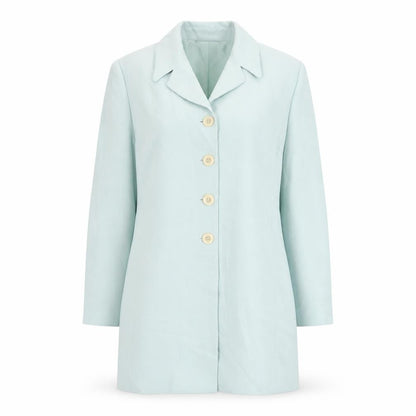 Womens UK Size 8 Viyella Regular Green Blazer
