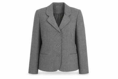 Eastex Women's Grey Tweed Suit Jacket Size 12