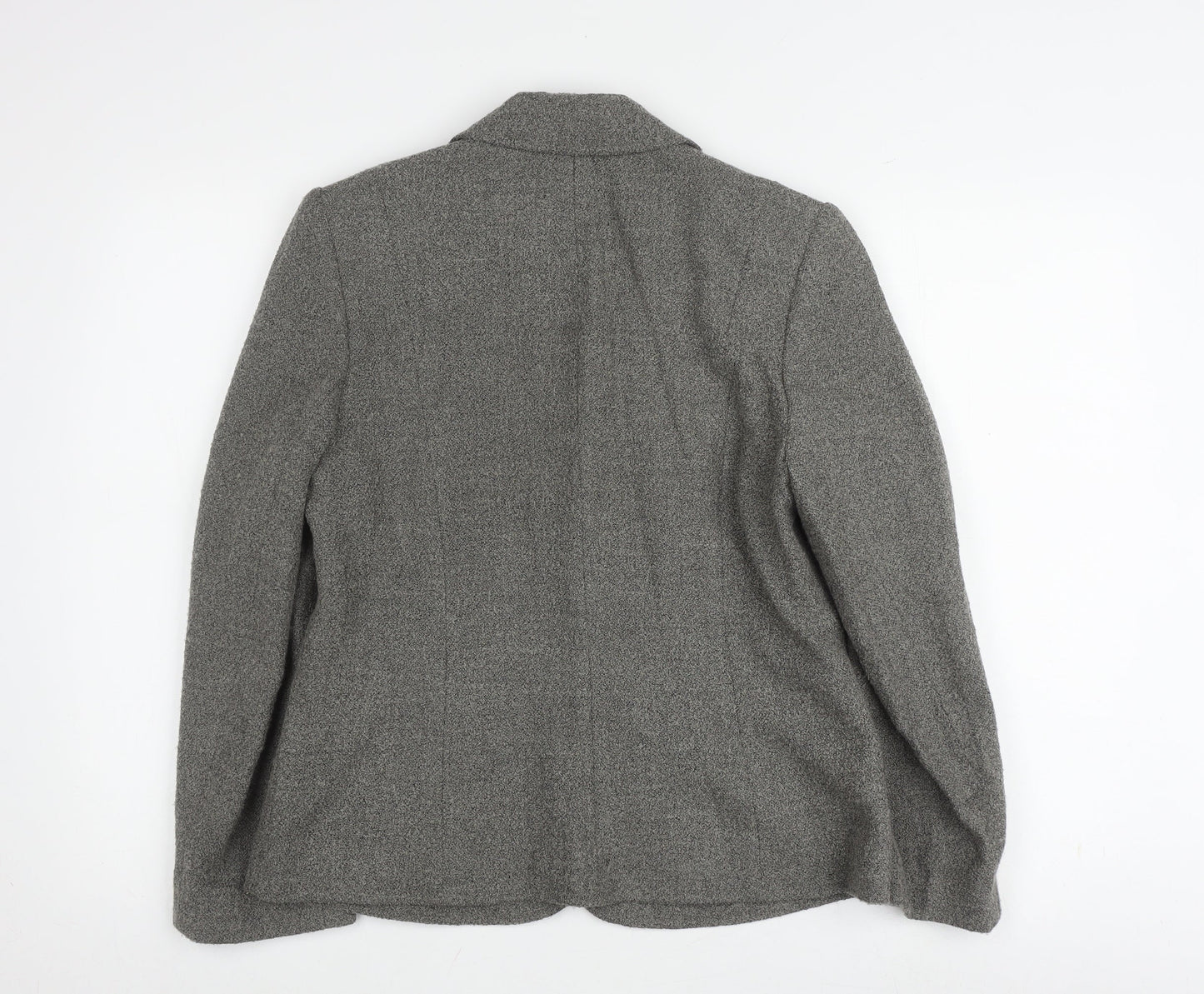 Eastex Women's Grey Tweed Suit Jacket Size 12