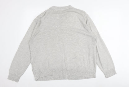 Womens UK Size L Honor Millburn at EWM Grey Cardigan Jumper