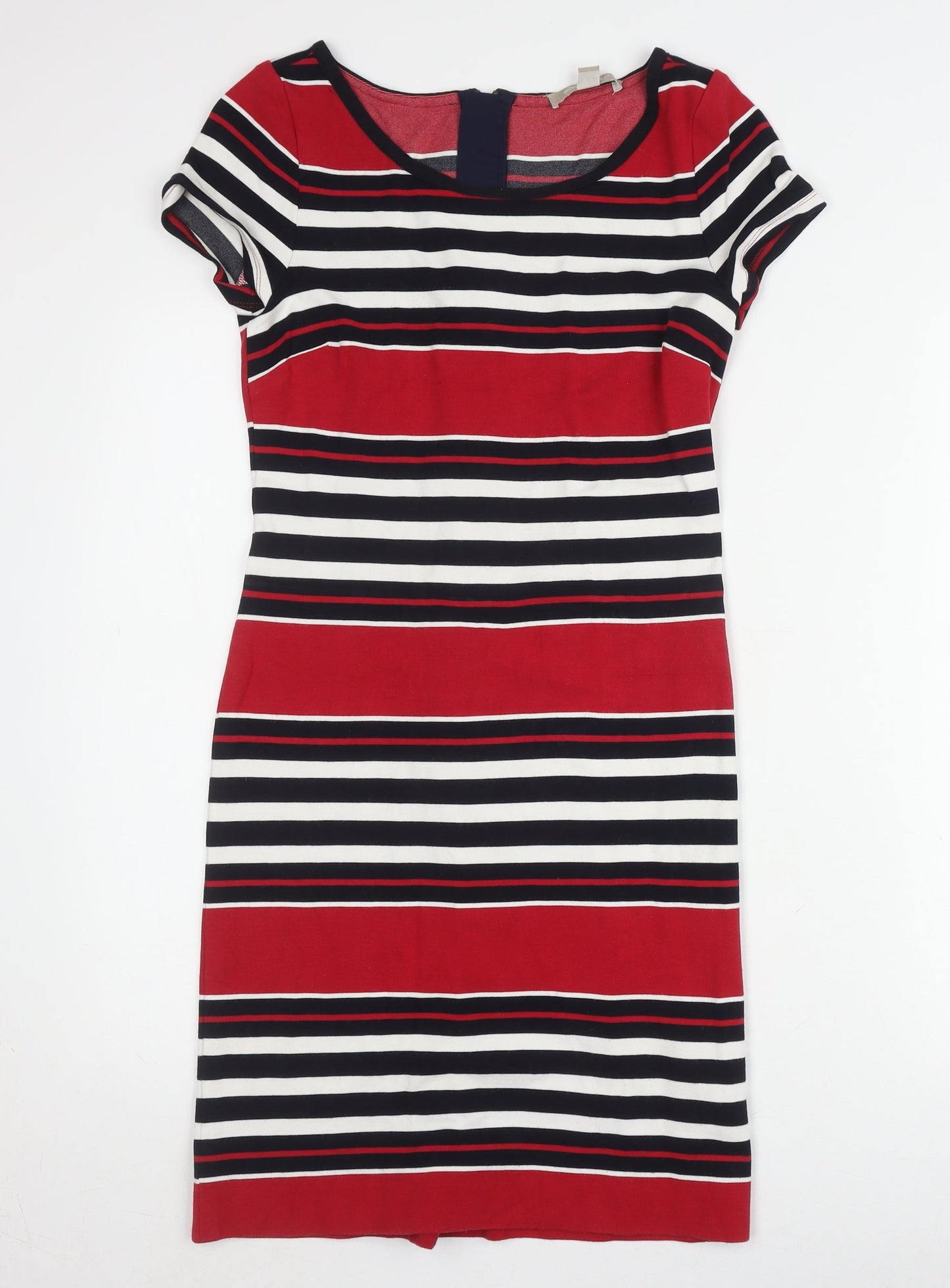 Banana Republic Women's Striped Sheath Dress UK 8
