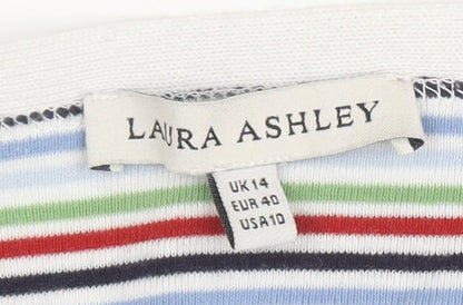 Laura Ashley Women's Multicoloured Cardigan, Size 14