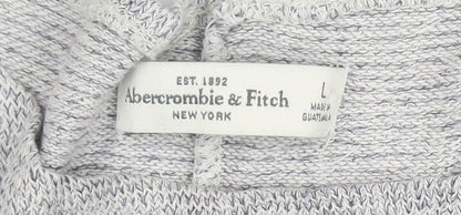Abercrombie & Fitch Grey Men's Pullover Jumper Size L
