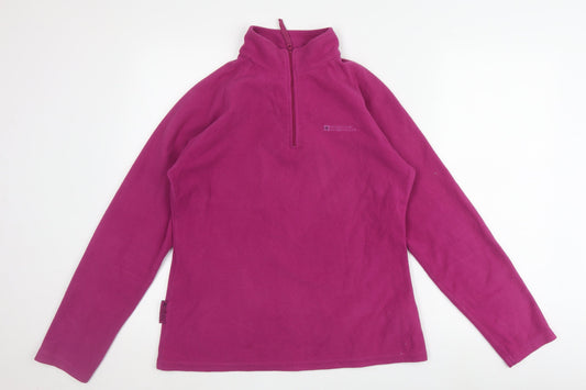 Womens UK Size 12 Mountain Warehouse Purple Pullover Sweatshirt
