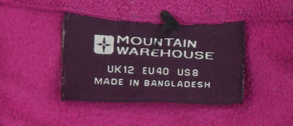 Womens UK Size 12 Mountain Warehouse Purple Pullover Sweatshirt