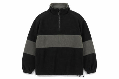 Target Men's Black M Fleece 1/4 Zip Sweatshirt