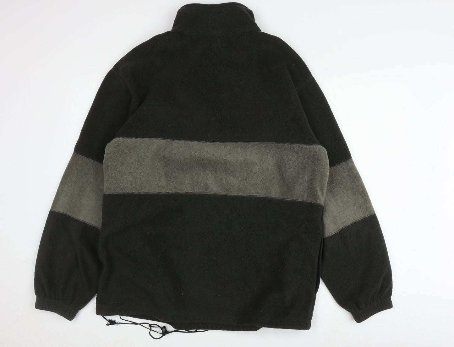 Target Men's Black M Fleece 1/4 Zip Sweatshirt