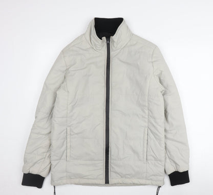 Mens UK Size S Bellfield Grey Basic Jacket