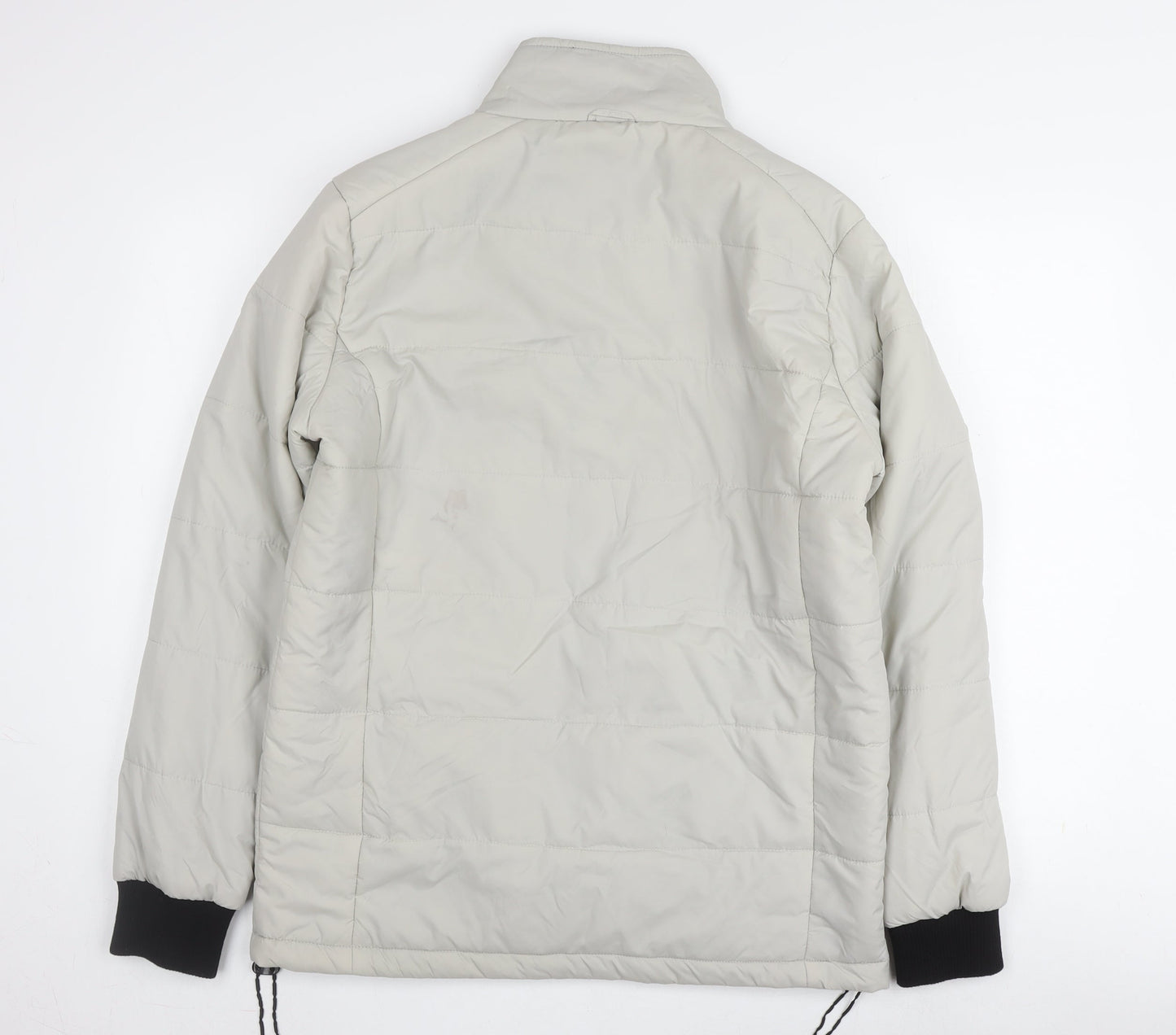 Mens UK Size S Bellfield Grey Basic Jacket