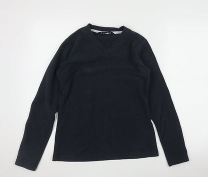 Peter Storm Women's Blue V-Neck Pullover Sweatshirt 8