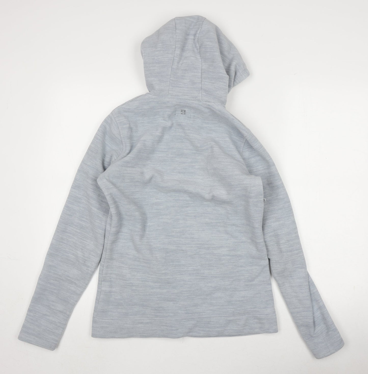Mountain Warehouse Women's Grey Hooded Fleece Jacket Size 10