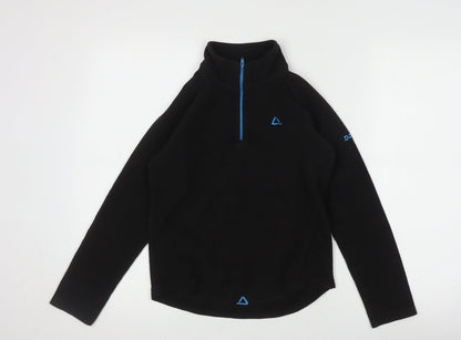 Dare 2b Boys Black Fleece Jacket, 10-11 Years, Zip Style